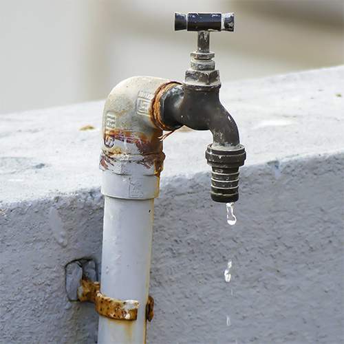 Contaminated Water Faucet