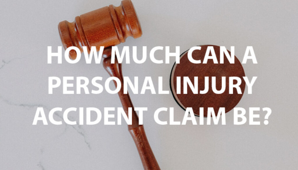How much can a personal injury accident claim be in utah
