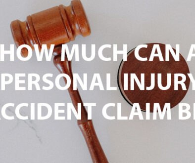 How much can a personal injury accident claim be in utah