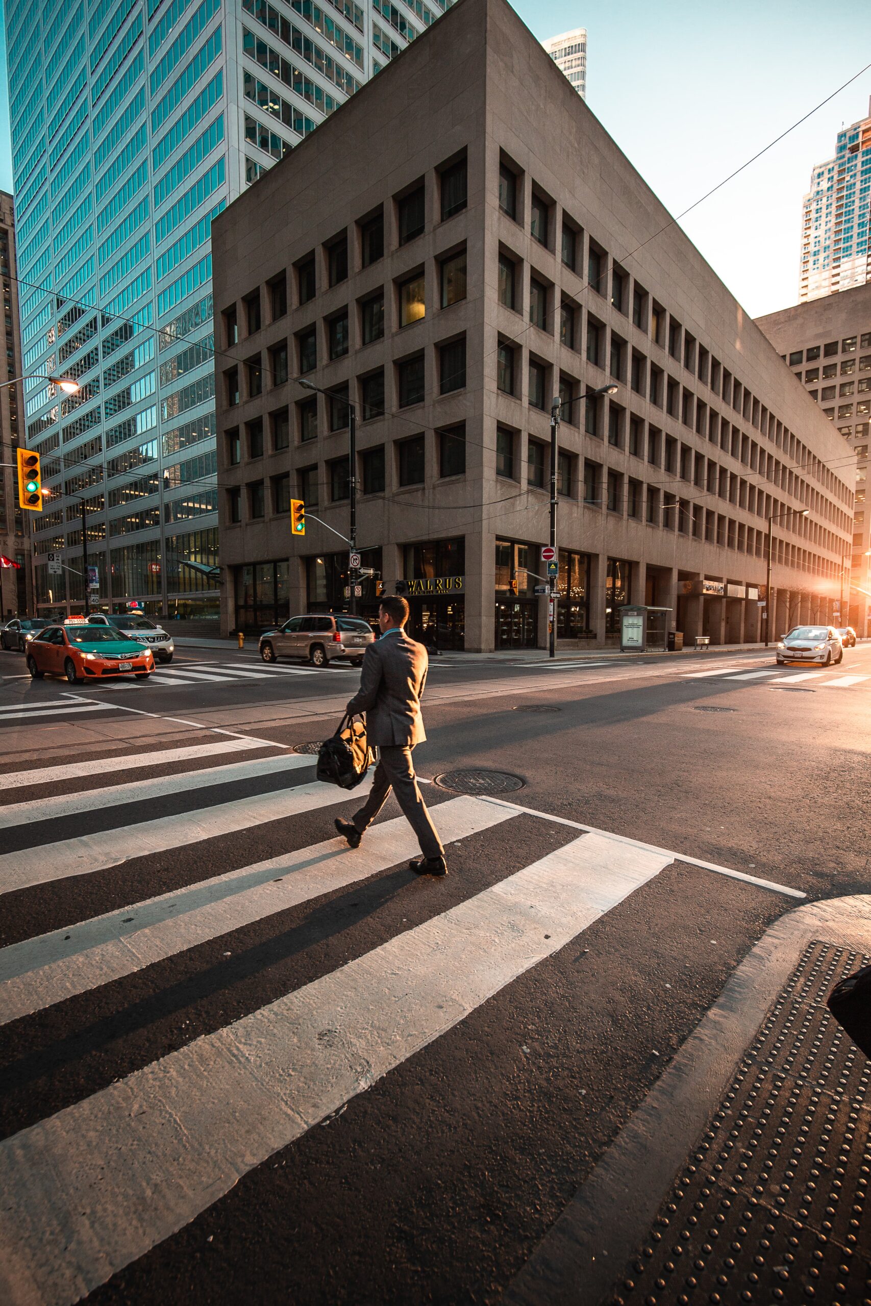 Pedestrian on Utah Crosswalk