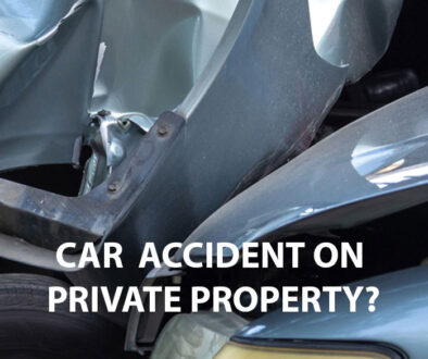 Car Accident On Private Property